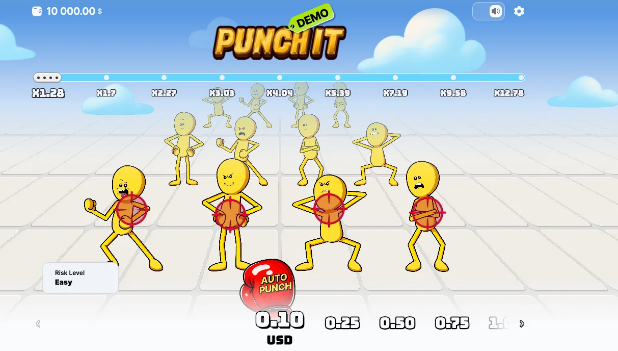 Punch It Slot Gameplay - 5x3 Grid with Boxing Theme and Knockout Bonus